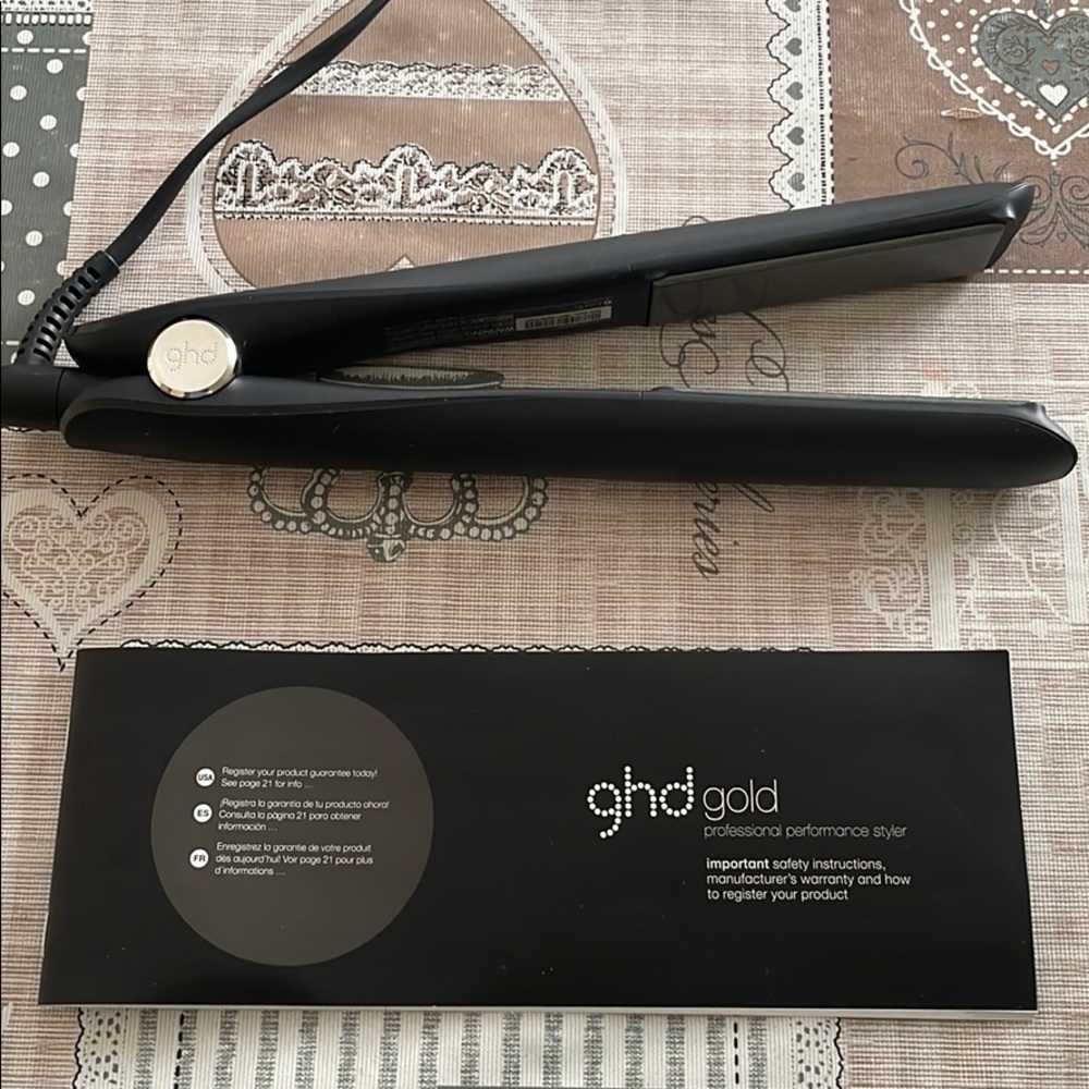 Ghd gold 1” flat iron